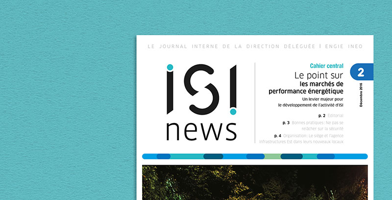 édition <br>communication ISI news